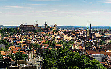  Panorama Nuremberg old town