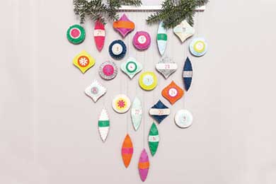 sewing kit "Advent Calendar Nostalgic Christmas"  Rico-Design